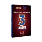 Yargı Yayınevi KPSS 2022 Genel Yetenek Genel Kültür Tamamı Çözümlü Muhteşem 3 Deneme