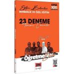 Yargı Yayınevi KPSS 2023 Eğitim Bilimleri Rehberlik ve Eğitim 23 Deneme Tamamı Çözümlü Mesleki Hazırlık