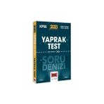 Yargı Yayınevi KPSS 2023 Genel Yetenek Genel Kültür Soru Denizi Çek Kopart Yaprak Test