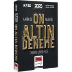 Yargı Yayınevi KPSS 2023 Yetenek Kültür Fasikül Tamamı Çözümlü 10 Altın Deneme Mesleki Hazırlık