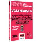 Yargı Yayınevi KPSS 2024 Lise Ön Lisans Genel Kültür Vatandaşlık Konularına Göre Düzenlenmiş 2010-2022 Tamamı Çözümlü Çıkmış Sorular