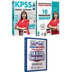 Yargı Yayınevi Türkçe Konu ve Türkçenin Yönderinden 10 Paragraf Deneme - Ortaöğretim Ön Lisans Tek Kitap Soru