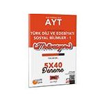 Yargı Yayınları - 2023 AYT Türk Dili ve Edebiyatı Sosyal Bilimler 1 5x40 Deneme