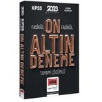 Yargı Yayınları 2023 KPSS Eğitim Bilimleri Fasikül Fasikül Tamamı Çözümlü 10 Altın Deneme