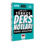 Yargı Yayınları 2023 KPSS Kısa ve Öz Türkçe Konu Anlatımlı Ders Notları