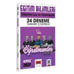 Yargı Yayınları 2024 KPSS Eğitim Bilimleri Öğretmenler Ekibi Öğretim İlke ve Yöntemleri Tamamı Çözümlü 24 Deneme