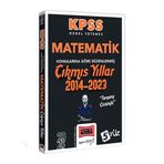 Yargı Yayınları - 2024 KPSS Genel Yetenek Matematik Konularına Göre Düzenlenmiş Tamamı Çözümlü Çıkmış Yıllar 2014-2023