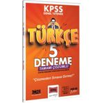 Yargı Yayınları 2024 Kpss Genel Yetenek Türkçe Tamamı Çözümlü 5 Deneme