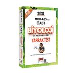 Yargı Yayınları 2025 MEB AGS ÖABT Biyoloji Öğretmenliği Yaprak Test