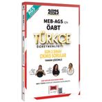 Yargı Yayınları 2025 MEB-AGS ÖABT Türkçe Öğretmenliği Son 5 Sınav Çıkmış Sorular