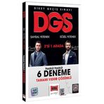 Yargı Yayınları 2026 DGS Sayısal Yetenek - Sözel Yetenek Fasikül Fasikül Tamamı Video Çözümlü 6 Deneme