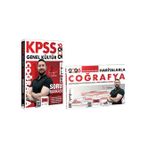 Yargı Yayınları 2026 KPSS Engin Eraydın Soru Bankası + Haritalarla Coğrafya Seti 2 Kitap