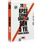 Yargı Yayınları 2026 KPSS Genel Kültür Genel Yetenek Tüm Dersler Tamamı Çözümlü Son 5 Yıl Çıkmış Sorular