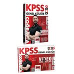 Yargı Yayınları 2026 KPSS Genel Kültür Tamamı Çözümlü Coğrafya Soru Bankası+Video Ders Notları 2 KİTAP