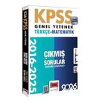Yargı Yayınları 2026 KPSS Genel Yetenek Türkçe-Matematik 2016-2026 Konu Konu Tamamı Çözümlü Çıkmış Sorular Lisans