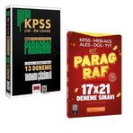 Yargı Yayınları 2026 Kpss Lise Önlisans Paragraf 13 Deneme & Evp Akademi Paragraf 17 X 21 Deneme Seti