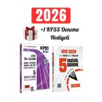 Yargı Yayınları 2026 KPSS Önlisans Yargı ve Doktrin Genel Kültür Yetenek Tamamı Çözümlü 5 Deneme +1 KPSS Deneme Hediye