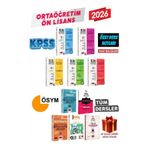 Yargı Yayınları 2026 Yargı Ortaöğretim Önlisans KPSS Tüm Dersler Ders Notu Seti+Lise Önlisans Çıkmış+Denemeler