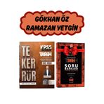Yargı Yayınları Benim Hocam Ramazan Yetgin-Gökhan Öz KPSS-MEB-AGS Tekerrür Tarih Genel Tekrar