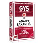 Yargı Yayınları GYS Adalet Bakanlığı Şef (Merkez) Kadrosu İçin Açıklamalı - Çözümlü Soru Bankası