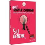 Yargı Yayınları MEB Adaylık Kaldırma AKS Sınavlarına Hazırlık Kılavuzu 5'li Deneme