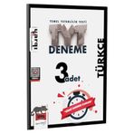 Yargı Yayınları TYT Türkçe 3 Deneme Sınavı