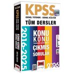 Yargı Yayınları Yargı 2026 KPSS Genel Yetenek Genel Kültür Tüm Dersler Çıkmış Sorular 2016-2025 Konu Konu Çözümlü Ya