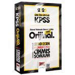 Yargı Yayınları Yargı 2026 Kpss Lise Ön Lisans Orijinal Çıkmış Sorular 2010-2024 Konu Konu Çözümlü