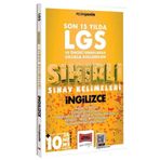 Yargı Yayınları Yargı Lgs Ingilizce Son 15 Yılda Sıklıkla Kullanılan Sihirli Sınav Kelimeleri (10 DENEME ILAVELİ) Ya