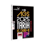 Yargı Yayınları Yargı Yayınları 2025 MEB-AGS Anka Serisi Tarih Tamamı Çözümlü 15 Deneme