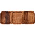 Yargıcı Akasya Servis Tabağı (48x19x4 cm) - Renkli