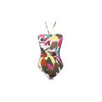 Yargıcı Büzgülü Mayo, S, 22YKBW1021X, Pembe, Kadın
