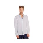 YARGICI Regular Fit Keten Gömlek, XS, 25YEGM6001X, Mavi, Erkek