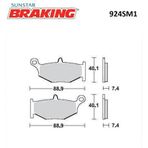 Yarı Metalik Fren Balatası Suzukı Gsr 600Cc Arka 2006-2010