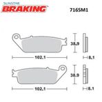 Yarı Metalik Fren Balatası Zontes 250 S 250Cc Ön 2024