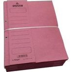 Yarım Kapak Kapsüllü Telli Dosya Pembe 50'li Westyle