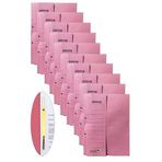 Yarım Kapak Telli Dosya Pembe Karton 20 Adet Karton Yarım Kapaklı Kapsüllü Dosya A4 Boy 24X32 Cm Klasör İçin Büro Ofis