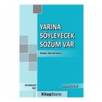 Yarına Söyleyecek Sözüm Var - Adnan Ocak