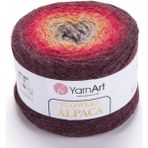 Yarnart 422 Flowers Alpaca Ebruli El Örgü İpi