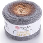 Yarnart 428 Flowers Alpaca Ebruli El Örgü İpi