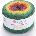 Yarnart 430 Flowers Alpaca Ebruli El Örgü İpi
