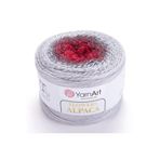 Yarnart 436 Flowers Alpaca Ebruli El Örgü İpi