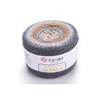 Yarnart 440 Flowers Alpaca Ebruli El Örgü İpi