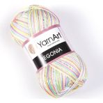Yarnart 502 Begonia Melange Ebrulİ El Örgü İpi