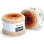 Yarnart 542 Flowers Merino Ebruli El Örgü İpi
