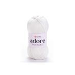 Yarnart Adore 357 İnci Beyazı İplik