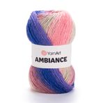 YarnArt Ambiance Gradyan İplik - Şal, Battaniye, Kazak ve Kendin Yap El İşi Projeleri için Yumuşak, Çok Renkli, Kendinden Şeritli Örgü ve Tığ İpliği, 100g (250m) (170)