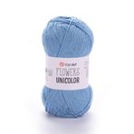 YarnArt Çiçekler Tek Renkli -%55 Pamuk,%45 Akrilik - Süper İnce Parmak Ağırlığı İpliği - 50 g (1,76 oz), 218 yds - Örgü ve Tığ İşi için İdeal - Yaz Projeleri için Yumuşak, Düz Renk Skein (1, 742)
