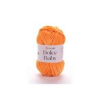 Yarnart Dolce Baby - Kadife, Bebek El Örgü Ipi TURUNCU-852