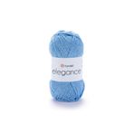 Yarnart Elegance - Simli El Örgü Ipi Bebe Mavisi-107